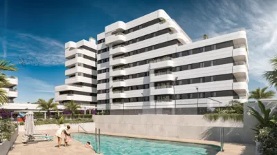 Promoción Alma Nazarenas, Avenida Manuel Clavero Arévalo, C/ Arnica y C/ Francisco Oliva Garcí s/n. Entrenúcleos (Dos Hermanas) de 249.000 €