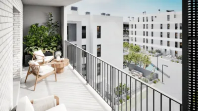Promoción Habitat Hipatia 2, Calle Maimonides s/n. Nuevo Bulevar (Mairena del Aljarafe) de 275.500 €