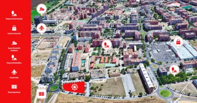 Promoción Residencial Granada, Avenida Príncipe de Asturias, esquina Calle Francisco Guerra s/n. Huerta Rosales-Valdepasillas (Badajoz Capital) de 286.000 €