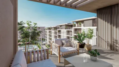 Promoción Habitat Estefanía, Avenida Placido Fernandez Viagas s/n. Entrenúcleos (Dos Hermanas) de 297.000 €