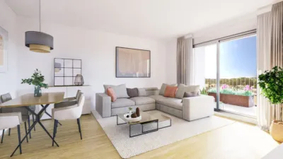 Promoción Habitat Estefanía, Avenida Placido Fernandez Viagas s/n. Entrenúcleos (Dos Hermanas) de 297.000 €