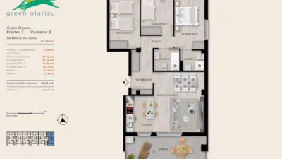 Apartment in San Cristóbal-Adurtza photo 13