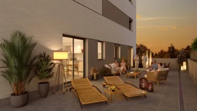 Promoción Residencial Eden Lledoner, Calle Ripollès esquina C/ Jaume Corbera s/n. L'Hostal-Lledoner (Granollers) de 259.000 €