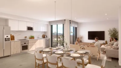 Promoción Residencial Eden Lledoner, Calle Ripollès esquina C/ Jaume Corbera s/n. L'Hostal-Lledoner (Granollers) de 259.000 €