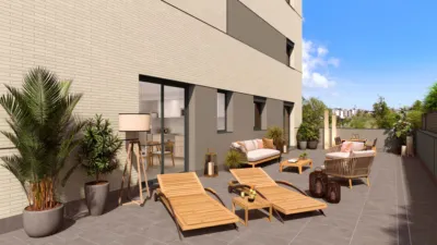 Promoción Residencial Eden Lledoner, Calle Ripollès esquina C/ Jaume Corbera s/n. L'Hostal-Lledoner (Granollers) de 259.000 €