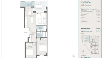 Apartment in Basurtu photo 24