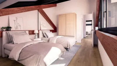 Promoción Habitat Sala Badrinas Adosados, Carretera Rubí esquina Carrer Sant Sebastià s/n. Segle XX (Distrito Segle XX-La Cogullada. Terrassa) de 388.000 €