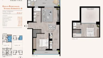 Ático en venta en Errekaldeberri, Errekaldeberri (Distrito Errekalde. Bilbao) de 442.000 €