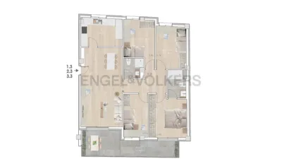Promoción Promocion vivienda obra nueva en Montcada i Reixac, Mas Rampinyo-Carrerada-Mas Pomada (Montcada i Reixac) de 325.000 €