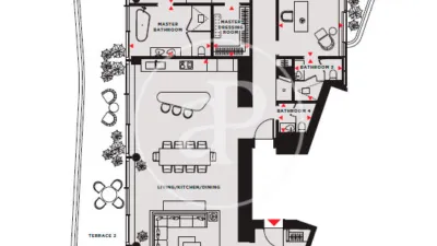 Penthouse in Plaça del Llevant photo 28
