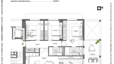 Ático en venta en Asparrena Kalea, 80, Aretxabaleta-Gardelegi (Vitoria - Gasteiz) de 620.000 €