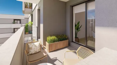 Promoción Habitat Jardines de Lemos, Calle Japón esq. C/ Indonesia s/n. Avenida de las Ciencias-Emilio Lemos (Distrito Este-Alcosa-Torreblanca. Sevilla Capital) de 269.000 €