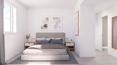 Promoción Habitat Jardines de Lemos, Calle Japón esq. C/ Indonesia s/n. Avenida de las Ciencias-Emilio Lemos (Distrito Este-Alcosa-Torreblanca. Sevilla Capital) de 269.000 €