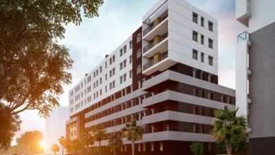 Promoción Habitat Jardines de Lemos, Calle Japón esq. C/ Indonesia s/n. Avenida de las Ciencias-Emilio Lemos (Distrito Este-Alcosa-Torreblanca. Sevilla Capital) de 269.000 €