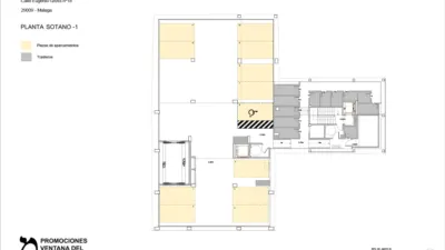 Promoción Metropolitan Homes, C/ Eugenio Gross 18. Camino de Suárez (Distrito Bailén-Miraflores. Málaga Capital) de 387.000 €