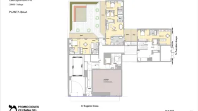 Promoción Metropolitan Homes, C/ Eugenio Gross 18. Camino de Suárez (Distrito Bailén-Miraflores. Málaga Capital) de 387.000 €