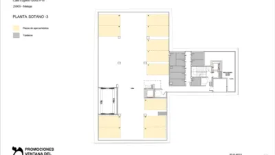 Promoción Metropolitan Homes, C/ Eugenio Gross 18. Camino de Suárez (Distrito Bailén-Miraflores. Málaga Capital) de 387.000 €