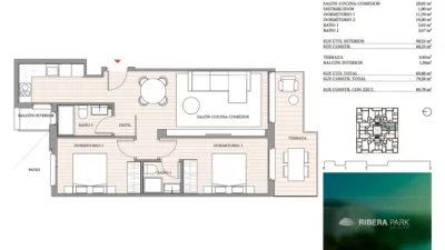 Piso en venta en Paseo Escultor Juan González Moreno, bajo, La Purísima-Barriomar (Distrito Sur. Murcia Capital) de 200.900 €
