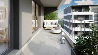 Promoción Habitat Alvareda, Avenida Manuel Fraga Iribarne s/n. Entrenúcleos (Dos Hermanas) de 220.500 €