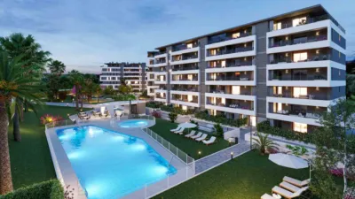 Promoción Habitat Alvareda, Avenida Manuel Fraga Iribarne s/n. Entrenúcleos (Dos Hermanas) de 220.500 €