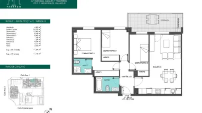 Apartment at Viaje de Aguas Street, 3 photo 2