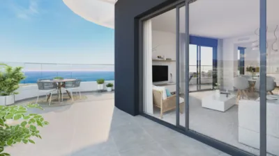 Promoción Habitat Torre Mare, Avenida Pacifico esquina Avenida Imperio Argentina s/n. La Térmica-Sacaba Beach (Distrito Carretera de Cádiz. Málaga Capital) de 687.000 €