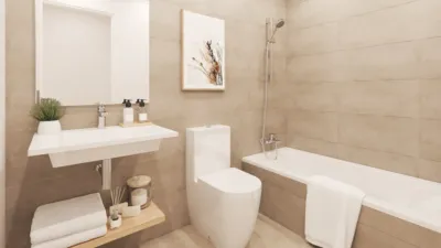 Promoción Habitat Torre Mare, Avenida Pacifico esquina Avenida Imperio Argentina s/n. La Térmica-Sacaba Beach (Distrito Carretera de Cádiz. Málaga Capital) de 687.000 €