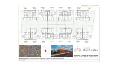 Promoción Villas de Maharana, Camino Parcela R1-B. SECTOR SR- 3. Nuevo Bulevar (Mairena del Aljarafe) de 349.900 €