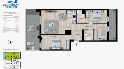 Ático en venta en Avenida de Gipuzkoa y Avda. de Berriozar, S/N, Berriozar de 294.956 €
