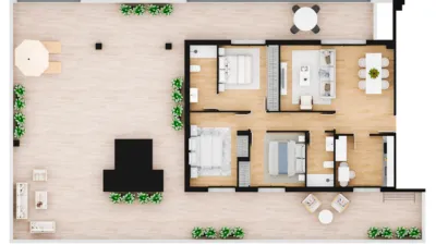 Penthouse on Avenida Aranzana with C/ Isabel de Castilla, S/N photo 12