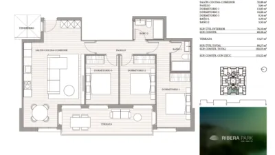 Piso en venta en Paseo Escultor Juan González Moreno, 34, La Purísima-Barriomar (Distrito Sur. Murcia Capital) de 242.900 €