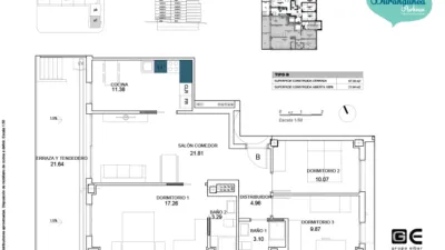 Piso en venta en Larrasoloeta Kalea, 13, Durango