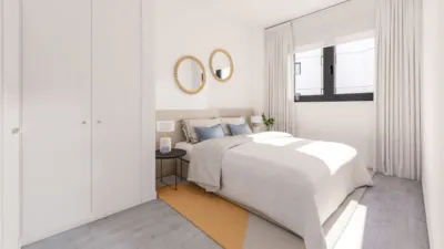 Promoción Habitat Sala Badrinas Pisos, Carretera  de Rubí 106-108-11. Segle XX (Distrito Segle XX-La Cogullada. Terrassa)