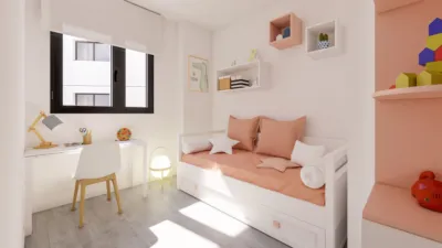Promoción Habitat Sala Badrinas Pisos, Carretera  de Rubí 106-108-11. Segle XX (Distrito Segle XX-La Cogullada. Terrassa)