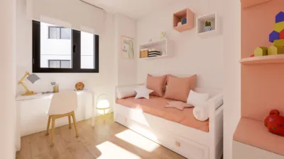 Promoción Habitat Sala Badrinas Pisos, Carretera  de Rubí 106-108-11. Segle XX (Distrito Segle XX-La Cogullada. Terrassa)
