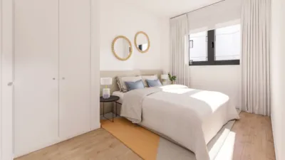 Promoción Habitat Sala Badrinas Pisos, Carretera  de Rubí 106-108-11. Segle XX (Distrito Segle XX-La Cogullada. Terrassa)