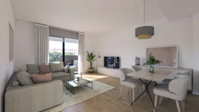 Promoción Habitat Sala Badrinas Pisos, Carretera  de Rubí 106-108-11. Segle XX (Distrito Segle XX-La Cogullada. Terrassa)