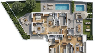 Promoción Boutique en Sant Genis dels Agudells, Calle Costa Pacheco 6. Sant Genís dels Agudells (Distrito Horta-Guinardó. Barcelona Capital) de 390.000 €