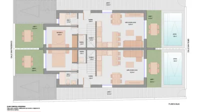 Promoción Residencial Estrella de la Ribera, Calle San Telmo s/n. Santiago de la Ribera (San Javier) de 400.000 €