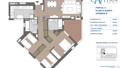 Piso en venta en Calle Joaquín Turina, s/n, El Cónsul-El Romeral-La Colonia Santa Inés (Distrito Teatinos-Universidad. Málaga Capital) de 511.000 €