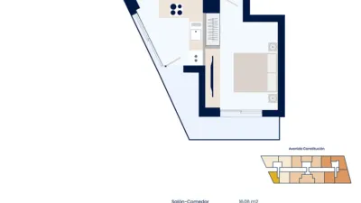 Piso en venta en Avenida de la Constitución, 3, Villa de Adeje (Adeje) de 349.000 €