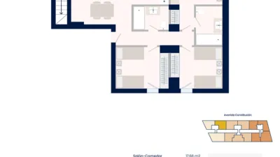 Piso en venta en Avenida de la Constitución, 3, Villa de Adeje (Adeje) de 579.500 €