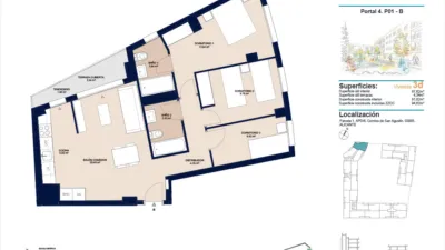 Pis – Alacant / Alicante, Sant Agustí, l'Alacantí - Vista 2