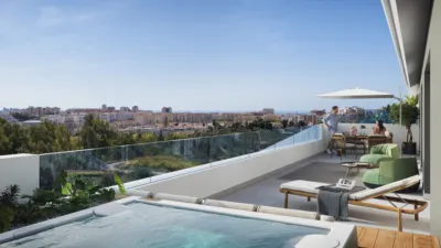 Promoción 7 Olas, Calle Bulevar La Loma s/n. Los Boliches (Fuengirola) de 429.000 €