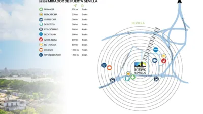 Promoción Mirador de Puerta Sevilla, Calle Marcelino Camacho s/n. Camas de 222.000 €