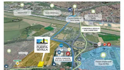 Promoción Mirador de Puerta Sevilla, Calle Marcelino Camacho s/n. Camas de 222.000 €