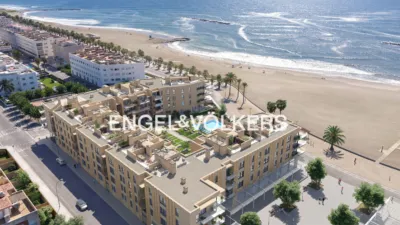 Promoción de apartamentos únicos frente al mar, Molí de Baix-Bardají (Cubelles) de 490.000 €