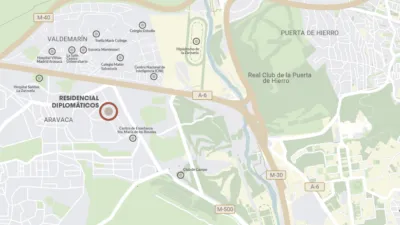 Promoción Residencial Diplomáticos, Calle Bellatrix 15. Aravaca (Distrito Moncloa-Aravaca. Madrid Capital) de 2.550.000 €