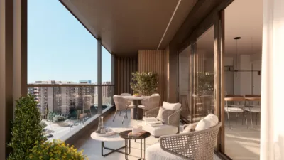 Promoción Zentum Residencial, Avenida Cesáreo Alierta esq. Avda. San José s/n. Centro (Zaragoza Capital) de 298.900 €