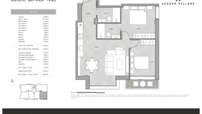 Piso en venta en Carretera de La Comella I de La Plana, 2, Centre (Andorra la Vella) de 534.000 €